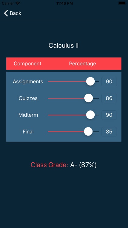 GPApp - GPA Calculator screenshot-4