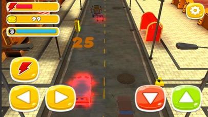 Mini Car Toon Traffic Racers screenshot 3