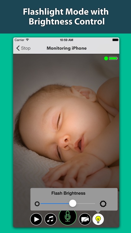 Secure Baby Monitor: Video, Audio, Wifi, Bluetooth screenshot-3
