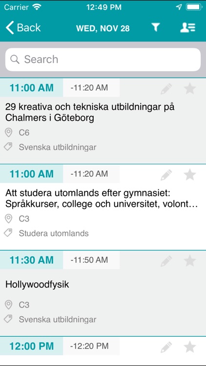 Saco studentmässa screenshot-6