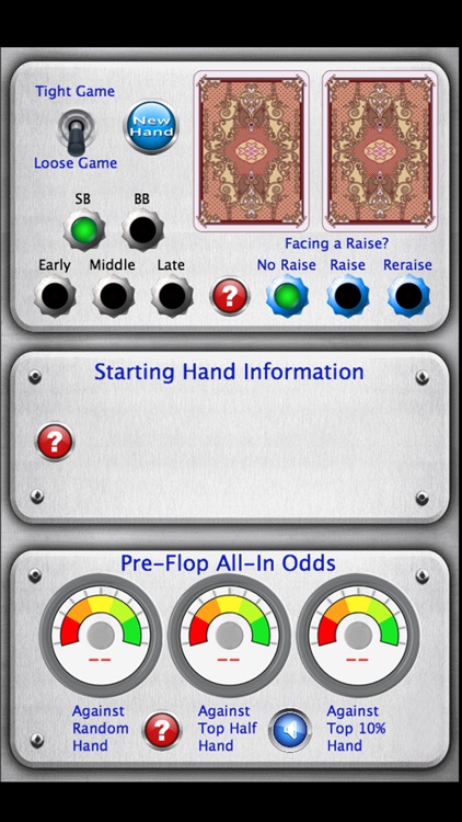 Starting Hand Dashboard screenshot-3