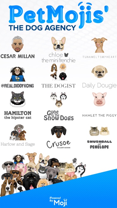 How to cancel & delete PetMojis' by The Dog Agency from iphone & ipad 1