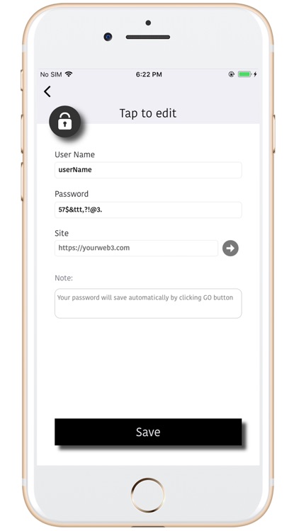 Password holder screenshot-3