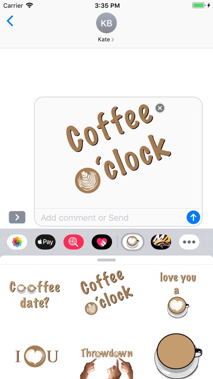 Latte Art Stickers