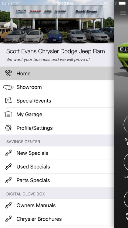 Scott Evans Chrysler Dodge Jeep Ram DealerApp screenshot-3