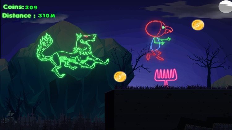 Dark Night Runner screenshot-3