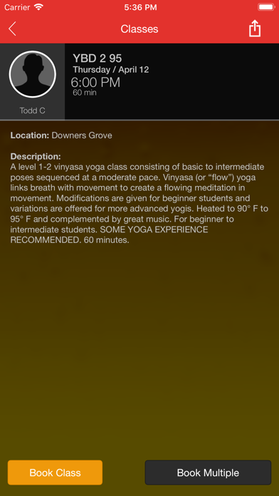 Yoga by Degrees screenshot 4