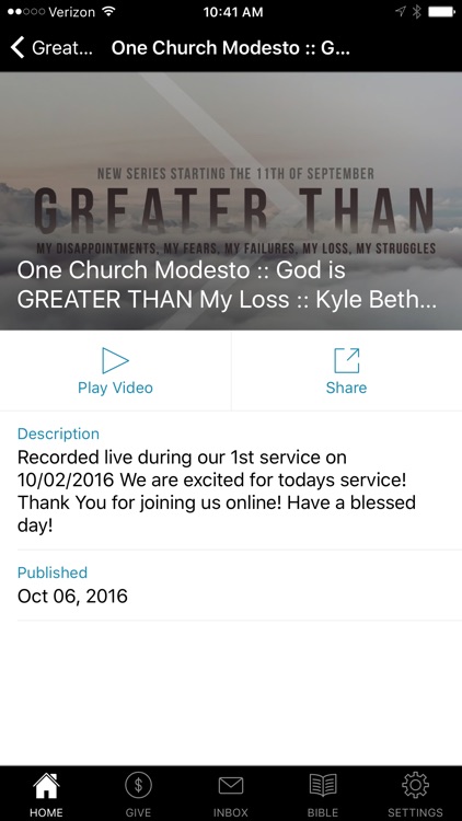 One Church