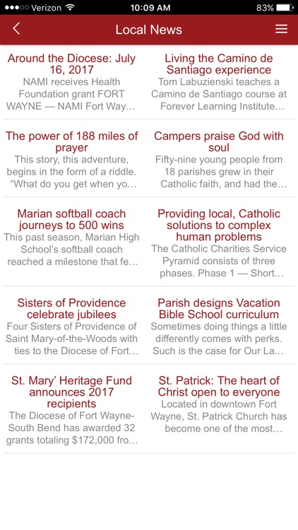 Today's Catholic FWSB