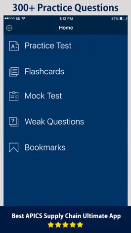 Game screenshot APICS Ultimate Exam Prep 2017 mod apk
