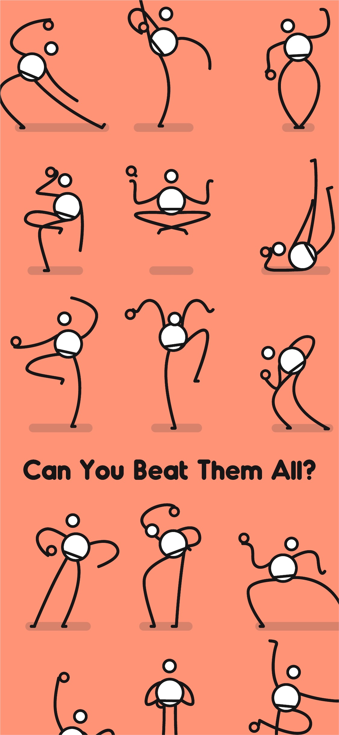 Screenshot do app I'm Ping Pong King :)