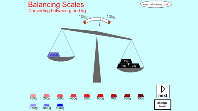 Balancing Scales - g and kg(圖2)-速報App