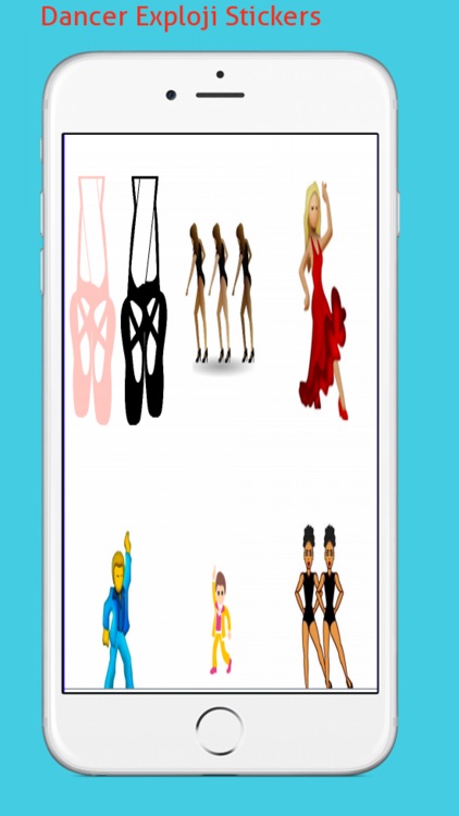 Dancer Exploji Stickers