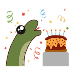 Funny Snake SnakEmoji Sticker