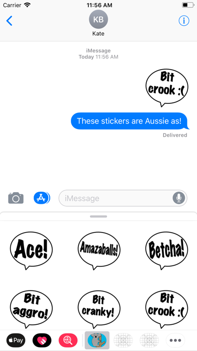 Australian stickers screenshot 4