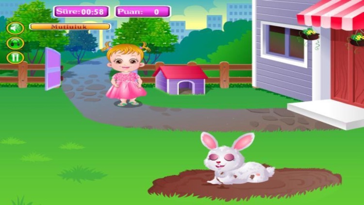 Baby Hazel : Rabbit Sitter screenshot-3