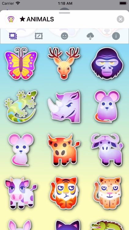 Animals Emoji • Stickers screenshot-5
