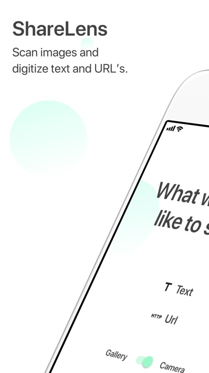 ShareLens - Digitize text