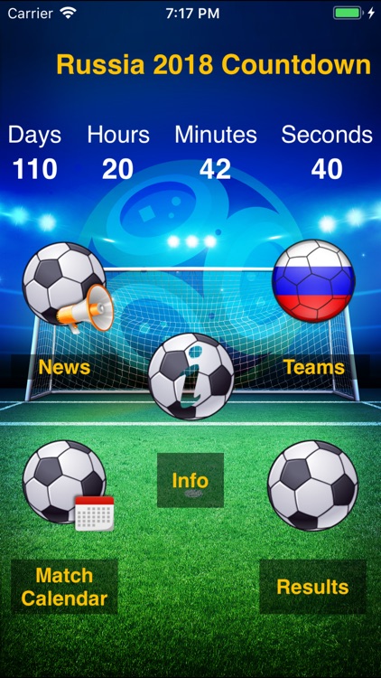 World Cup App 2018: Russia