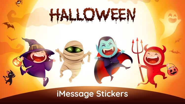 Halloween 100+ Stickers Party screenshot-3