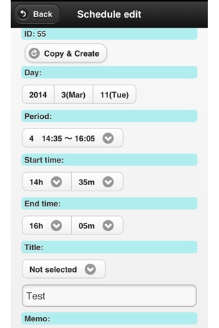 Schedule Calendar(SUKECARE) screenshot 2