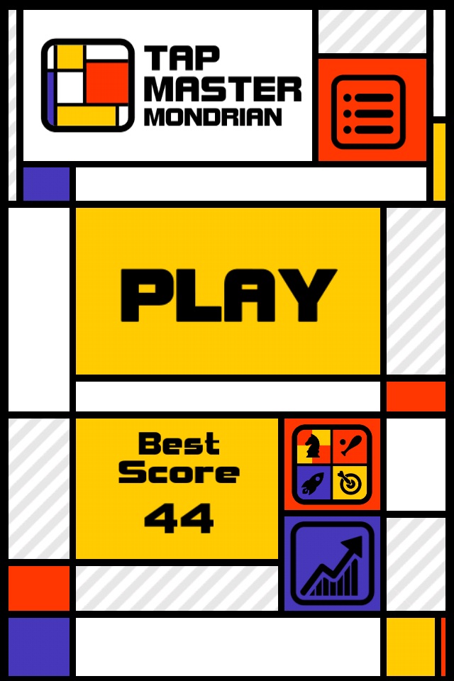 Tap Master: Mondrian screenshot 2