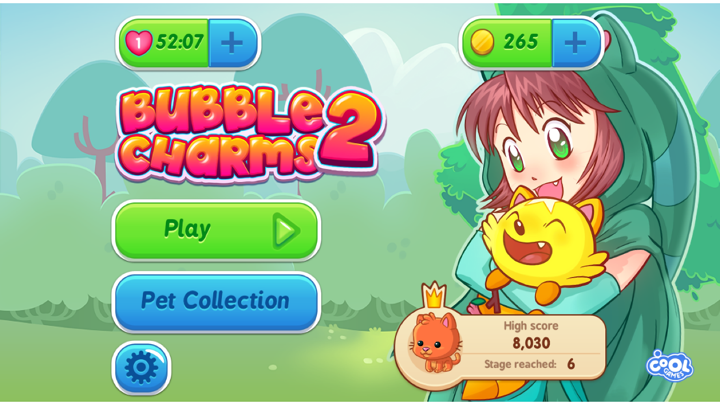 萌宠泡泡龙 - 不要网的小游戏 screenshot 5