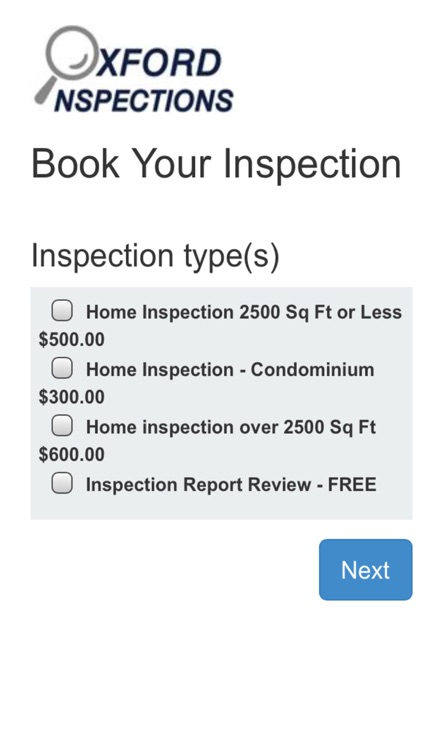 Oxford Inspections