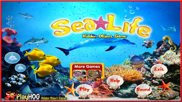 Sea Life Hidden Objects Games screenshot-3