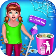 Activities of Baby Girl Home Cleaning
