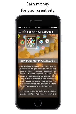 Submit Your App Idea screenshot 4