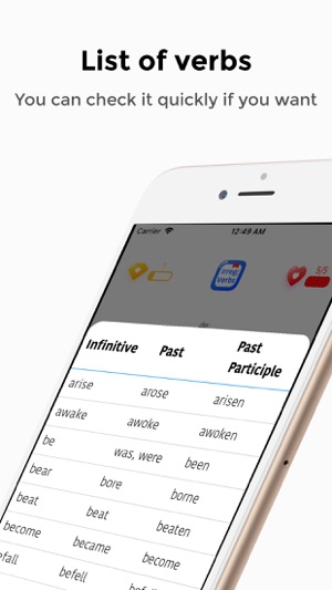 Irregular Verbs - Learning it(圖5)-速報App