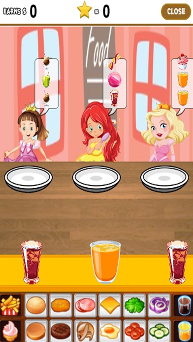 Frozen Restaurant Cartoon game screenshot 2