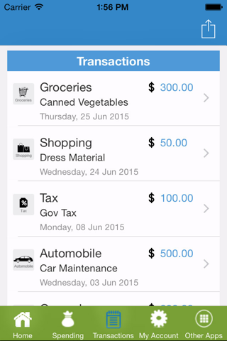 Spending Tracker - Manager screenshot 3