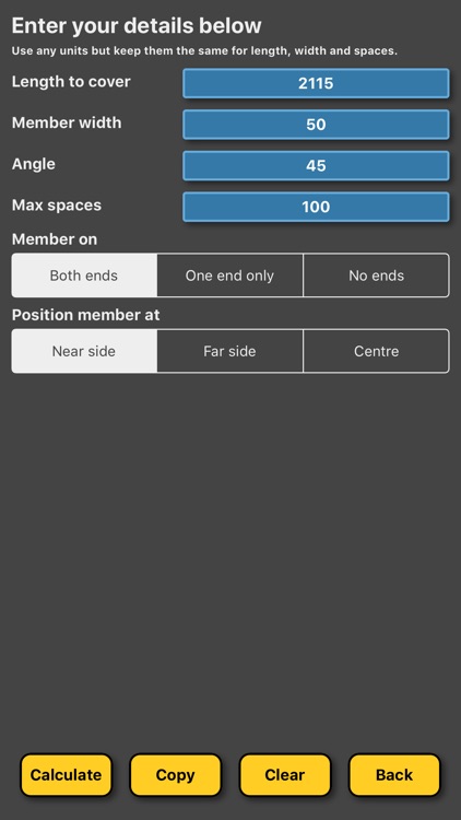 Baluster Post Space Calculator screenshot-4