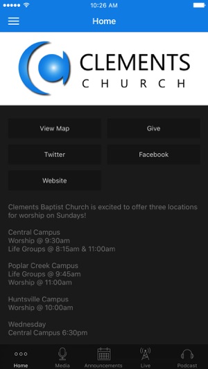 Clements Baptist Church(圖1)-速報App