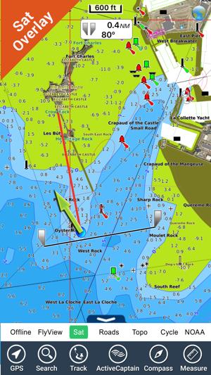 Brittany Nautical Charts GPS(圖2)-速報App