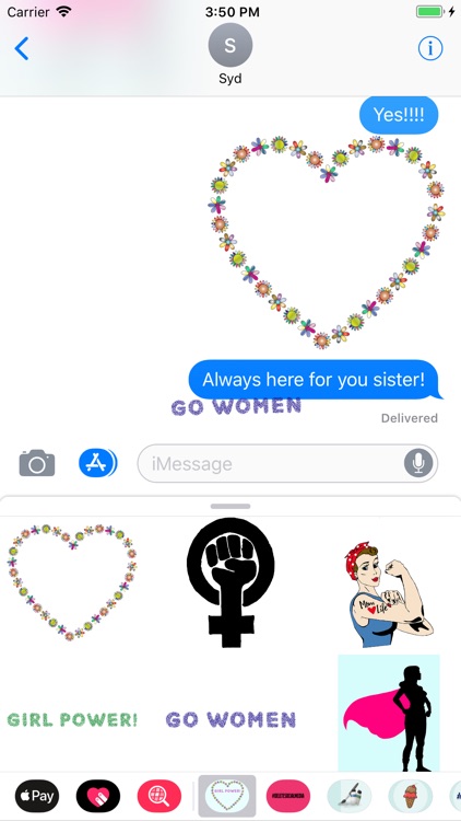 Girl Power - Sister Stickers