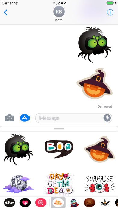 Happy Halloween Goblin Sticker screenshot 2