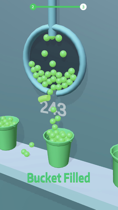 fill buckets with Balls screenshot 2