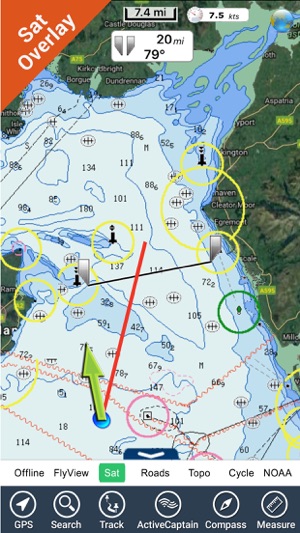 Marine Wales and West England HD GPS Map Navigator(圖3)-速報App