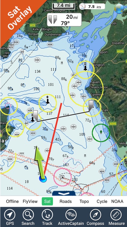 Marine Wales and West England HD GPS Map Navigator