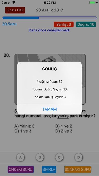 Ehliyet 2018 Çıkmış Sorular screenshot-5