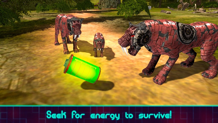 Tiger Robot Survival Simulator screenshot-3