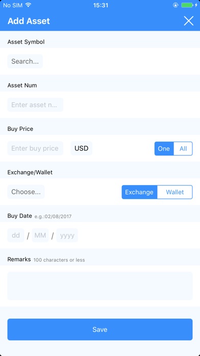 MyCoin-BTC ETH Accounting App screenshot 2