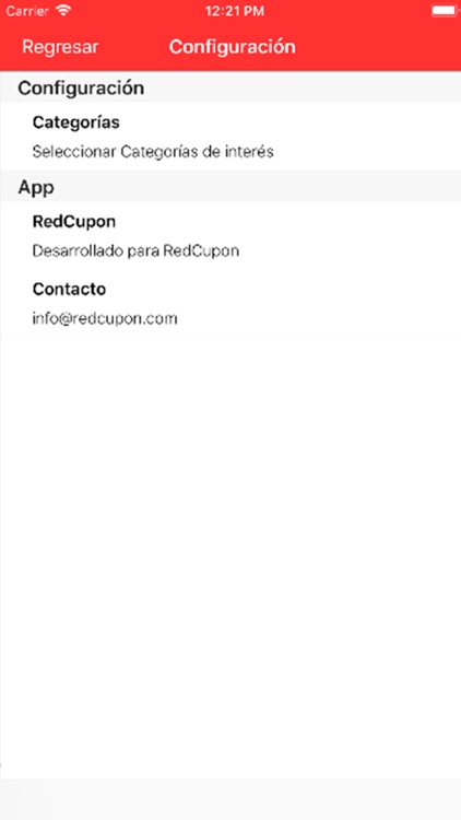 RedCupon Notificaciones