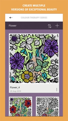 Colour Therapy: An Adult Colouring Bookのおすすめ画像4