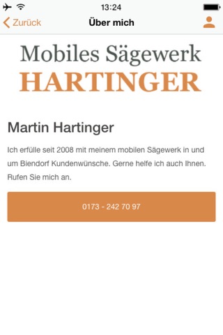 Mobiles Sägewerk Hartinger screenshot 2
