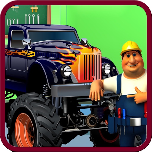 Monster Truck Repairing Build icon