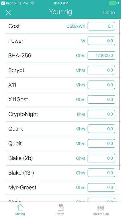ProfiMine ASIC: What To Mine